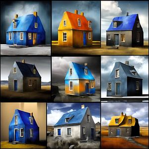 Les neuf maisons