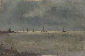 Eduard Karsen, Zuiderzee, um 1900