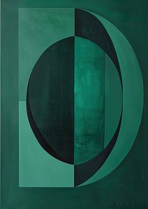 Modernes geometrisches Interieur