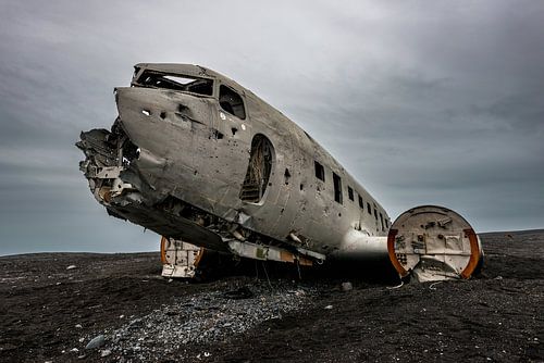 Douglas Dakota na de noodlanding