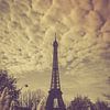 Parijs Eiffeltoren van Tonny Visser-Vink