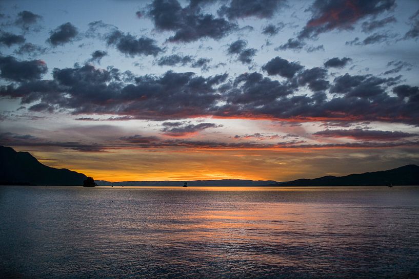 Zonsondergang van Lisa Dumon