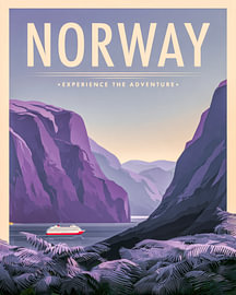 Norwegen – Fjorde von Vlindertuin-Art