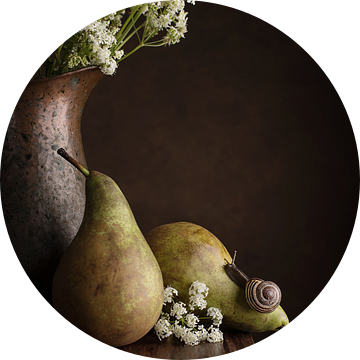 Peren met slak van Carolien van Schie