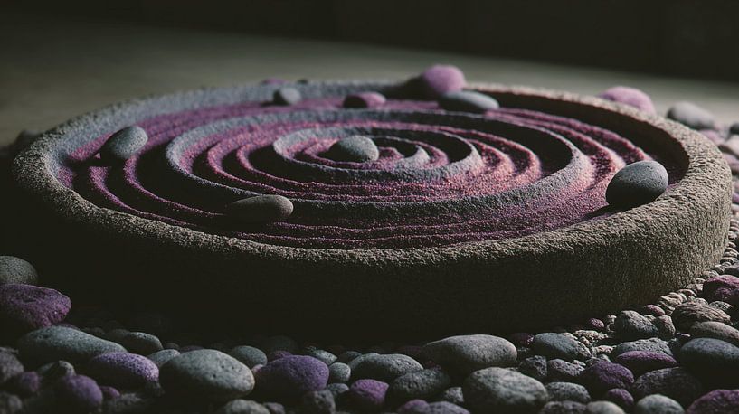ZEN in purple by Ellen Novara-da Lima
