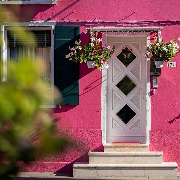 Les maisons colorées de Burano par Roy Poots