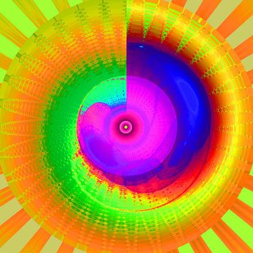 The Rainbow Energy-Spiral by Ramon Labusch