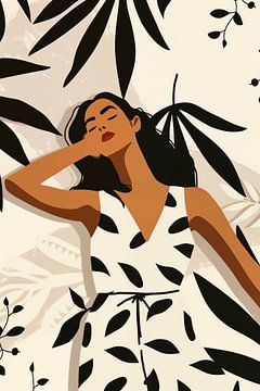 Relaxed dreaming boho lady by Frank Daske | Foto & Design