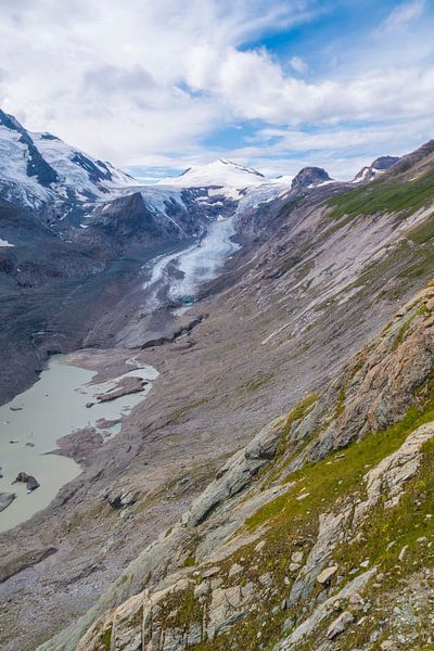 De Großglockner in Oostenrijk van Alie Messink