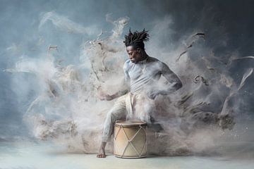 Drummer - modern dance - eye-catcher by Joriali