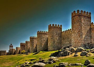 Historische Festung in Avila- Spanien von insideportugal