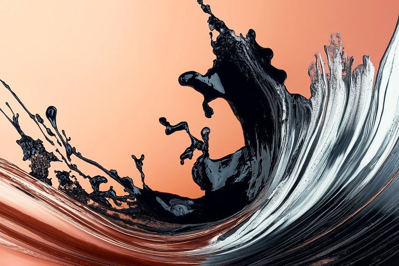 Abstract Alchemy - Black Surge II par Philippe HUGONNARD