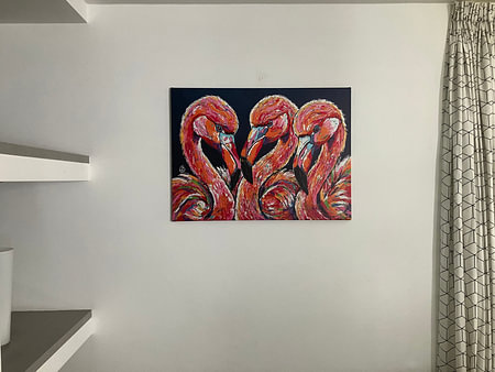 Flamingo Trio