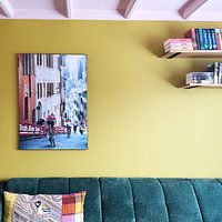 Photo de nos clients: Mathieu van der Poel gagne à Sienne par Leon van Bon, sur ArtFrame