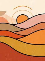 Warm Hues Desert Horizon