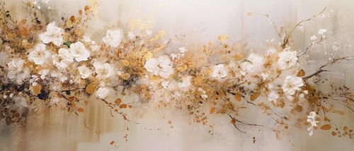 Bloemen Rococo Schilderij