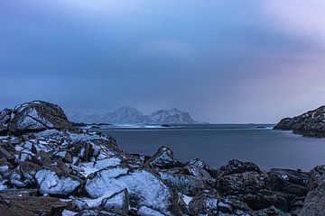 Côte d'hiver de la Norvège occidentale sur Kai Müller