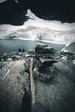 Norwegian gletsjer van Jip van Bodegom