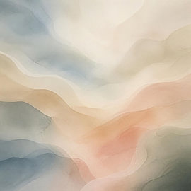 Düne IV - Nebel über Sand von Roberto Levis