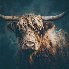 Highland Art Strength and Tranquillity auf einen Blick von Eva Lee