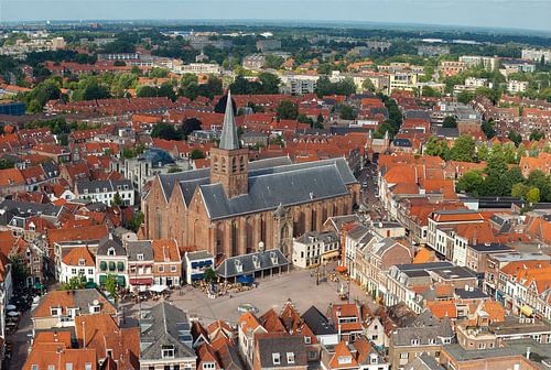 Pittoresk Stadsgezicht Amersfoort: Sint-Joriskerk en de Hof