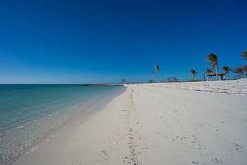 USA, Floride, Sable blanc parfait sur la plage de sombrero, marathon sur les clés de floride sur adventure-photos