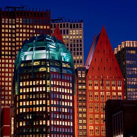 The Hague at twilight by Bfec.nl