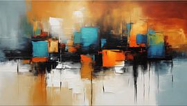 Malerei abstrakt von WeLoveArt