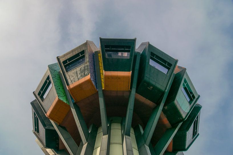 Brutalism Beer Pinsel in Berlin, Steglitz tower by Patrick Verhoef