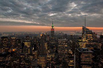 Empire state Building NYC  Skyline von Kristian Hoekman