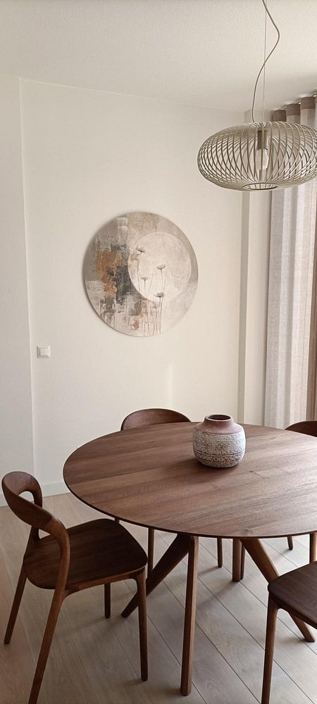 Landschap in aardetinten, Japandi stijl  van Japandi Art Studio 