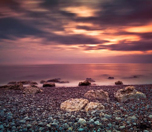 Paysage marin en miroir