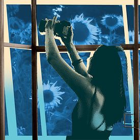 Blue Garden von True Color Stories