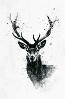 Cerf élégant