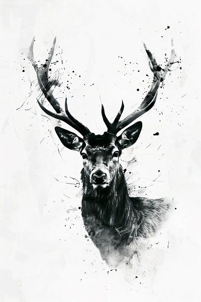 Cerf élégant par Thea