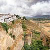 Uitzicht op Andalusië vanaf Ronda van Ron Poot