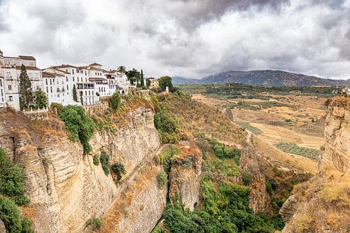 Uitzicht op Andalusië vanaf Ronda