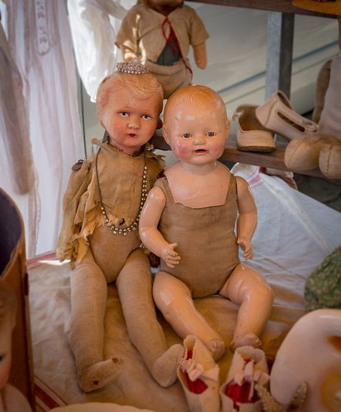 Marché des poupées d'occasion de Montmatre par Peter Hermus