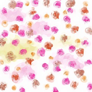 Aquarelle Rêves de fleurs sur Elli Ros