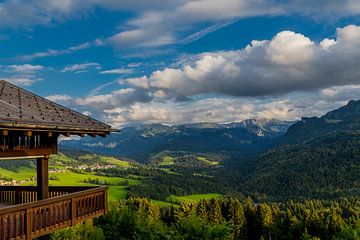 Wunderschönes Alpenpanorama in Vorarlberg von Oliver Hlavaty