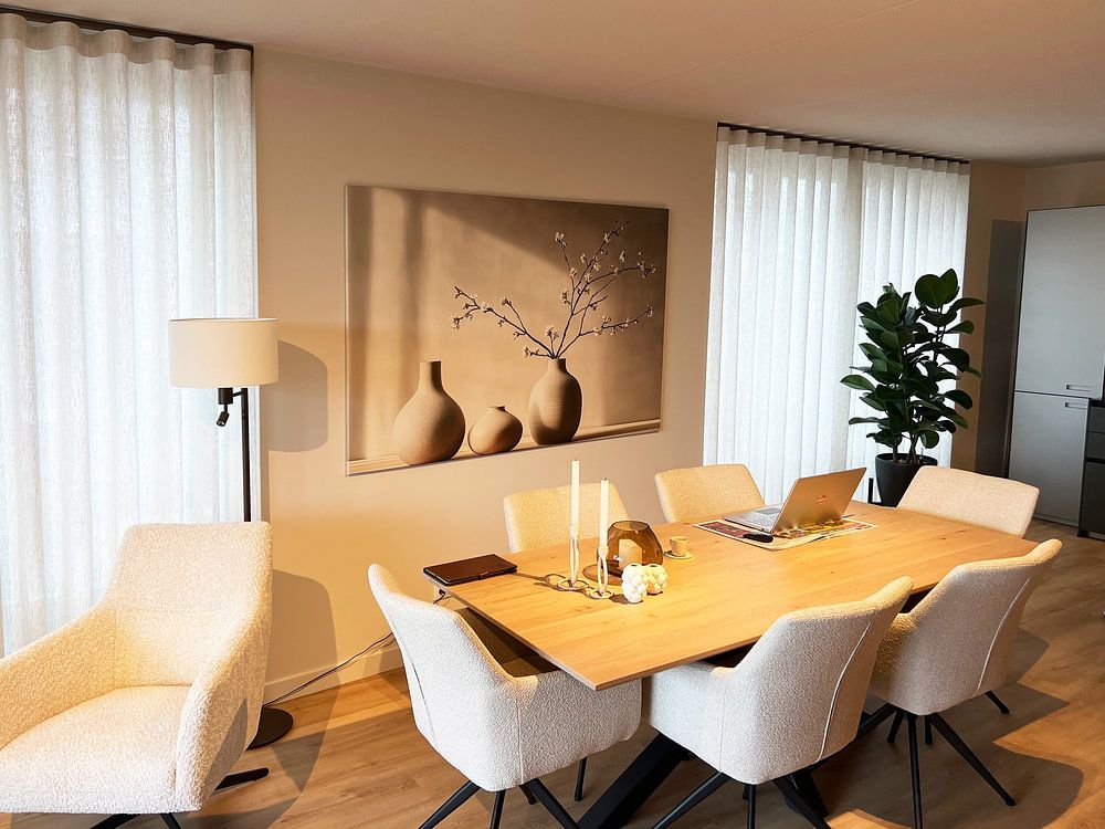 Drie Aardewerken Vazen in Aardetinten iv  van Studio BB 