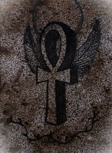 Symbol Das Ankh von Bianca van der Reijden
