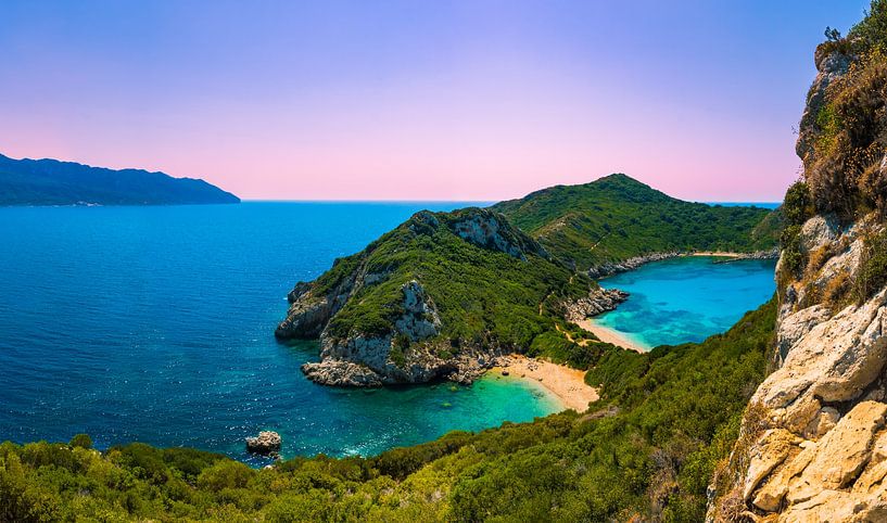 Sunrise on the beach at Porto Timoni by Raphotography