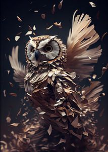 Hibou sur San Creative