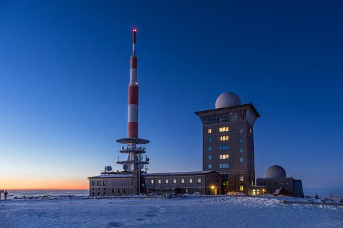Brocken im Winter von Patrice von Collani