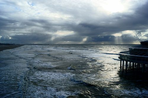 Noordzee en de Pier van Scheveningen