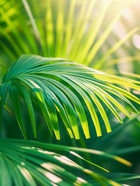 Golden leaf palm magic by Steffen Gierok