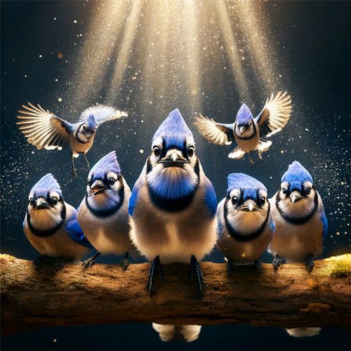 Himmelswächter im Goldlicht von Eric Nagel