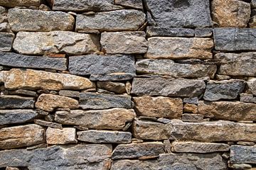 Mur en pierre naturelle