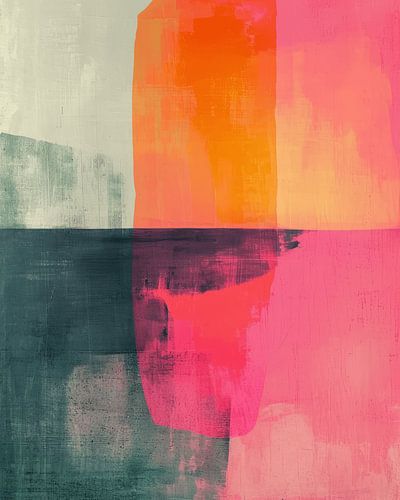 Abstrait moderne aux couleurs néon